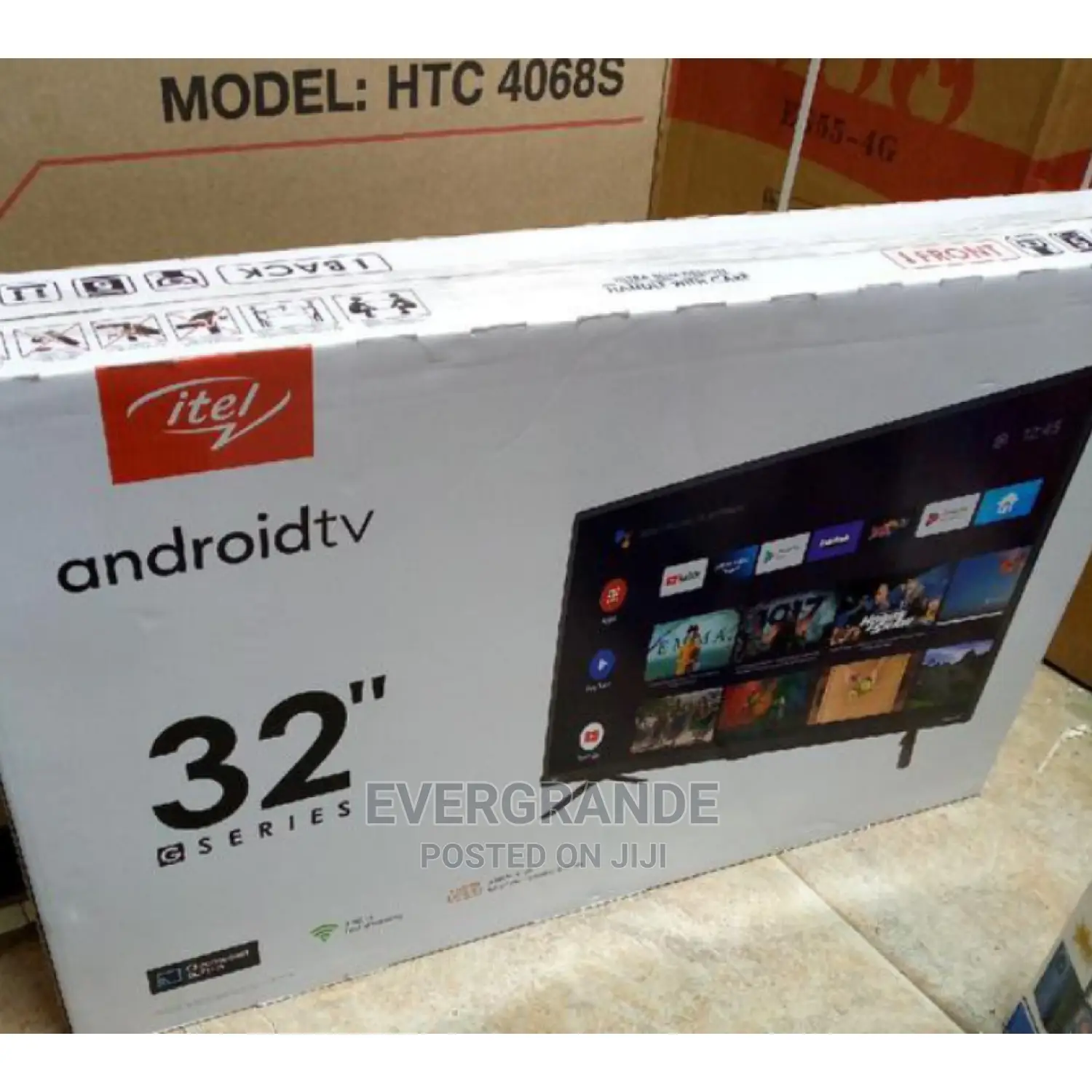 Itel 32 Inches Smart Android Tv.