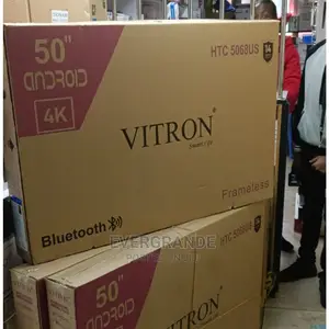 Vitron 50 Inches Smart Android Flameless Digital Tv,
