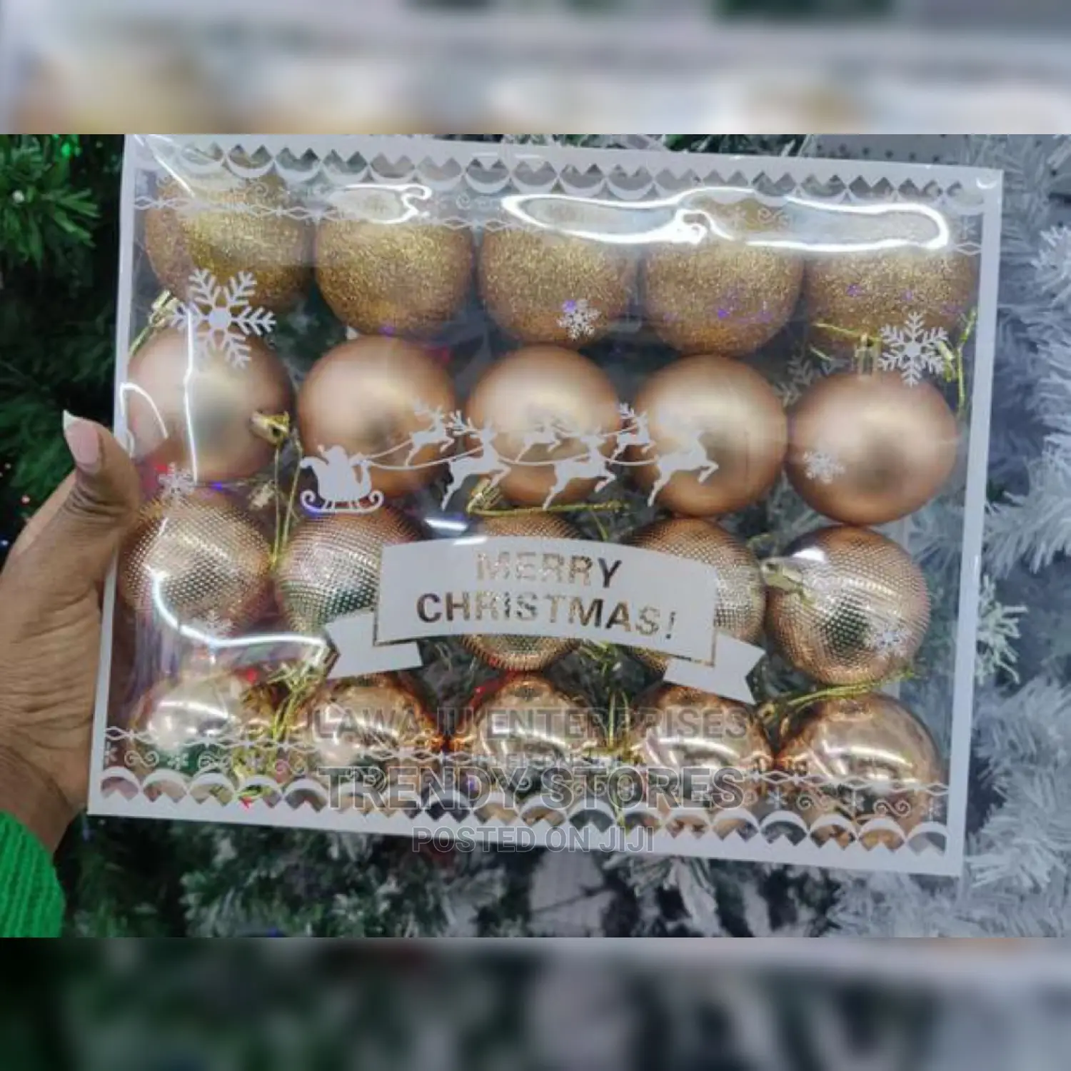 20pcs Christmas Golden Balls
