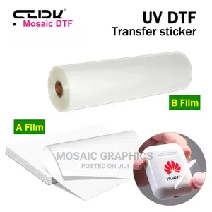 UV Dtf Stickers a and B Roll 50meters