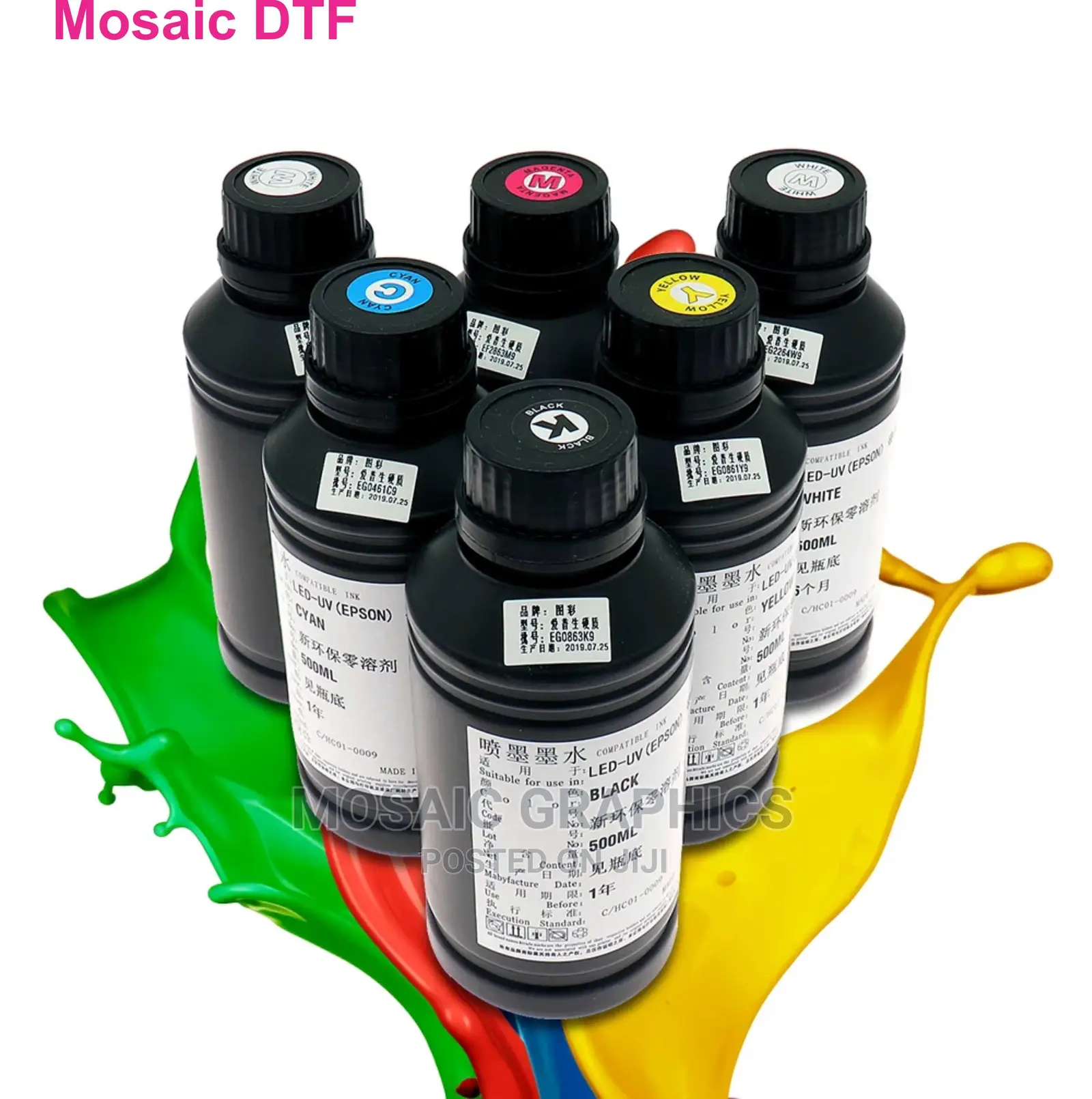 UV Inks for EPSON Head 500ml