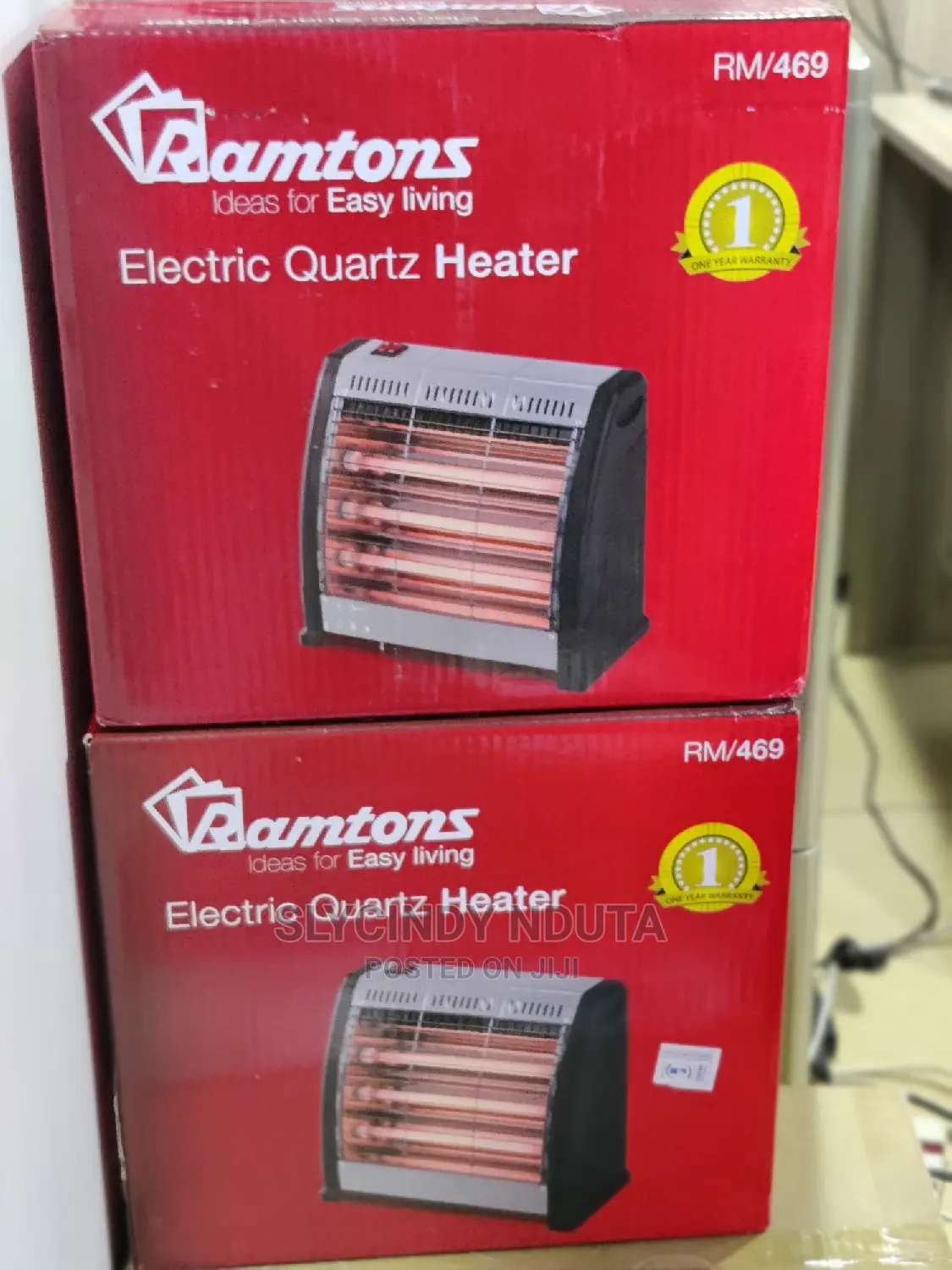 Ramtons Electric Quarts Heater