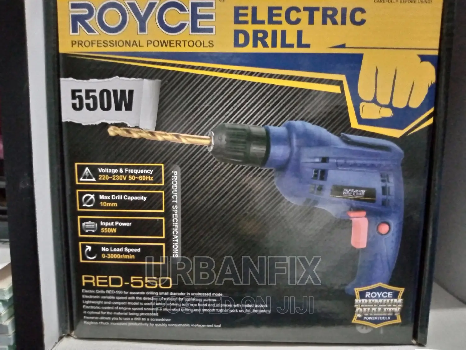 Royce 10mm 550watts Electric Power Drill