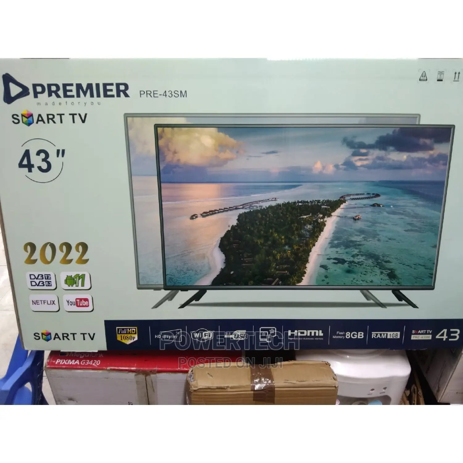 Premier 43 Inches Smart Android Tv