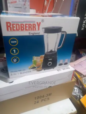 3 in 1 Redberry Blender