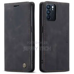 Oppo Reno 6 5G Case - CASEME Retro Phone Case With Black