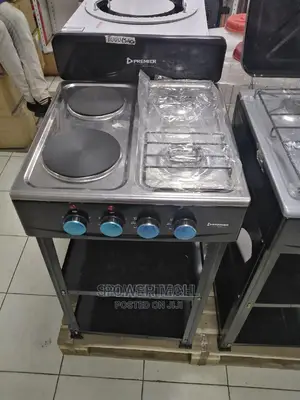 2gas+2 Electric Table Top Cooker With Stand