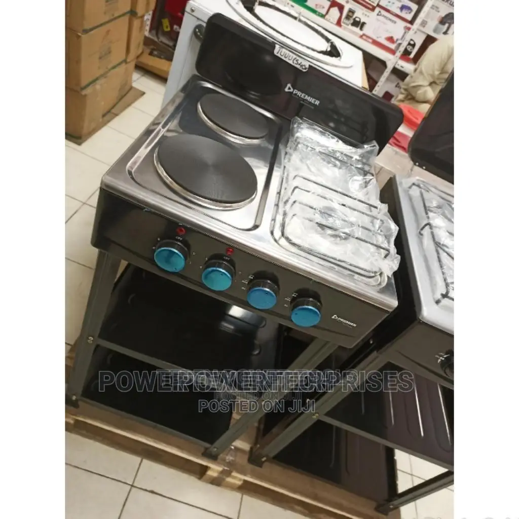 Restocked 2gas+2 Electric Table Top Cooker With Stand 
