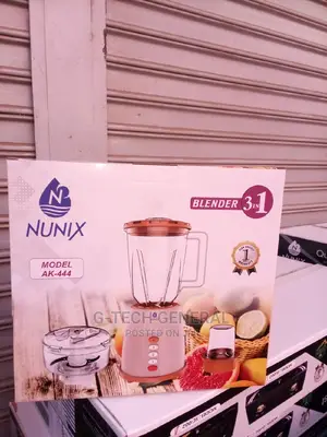 Nunix 3 in 1 Blender, Grinder Chopper Model.
