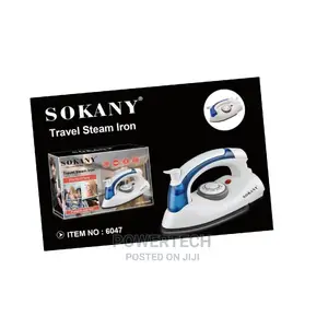 Travel Iron Box Sokany
