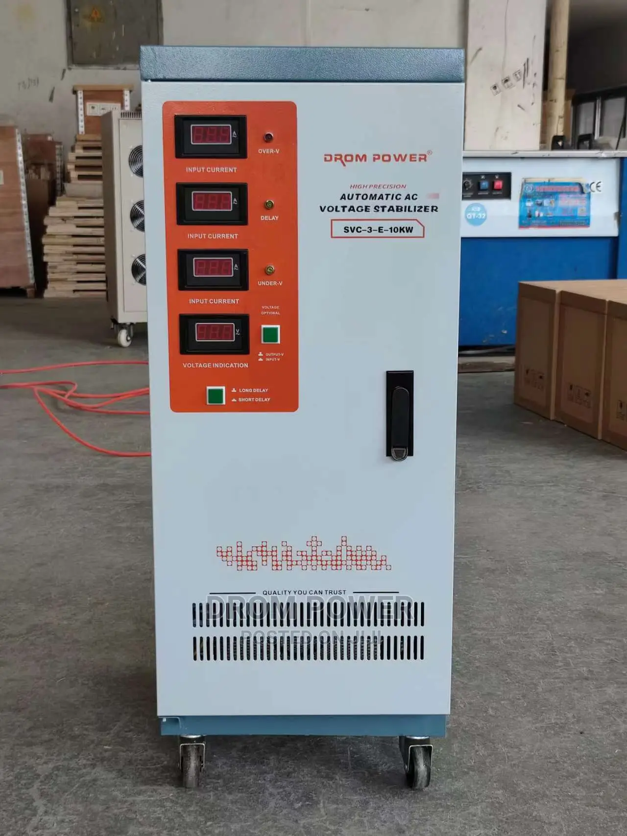 Drom Automatic Voltage Stabilizer 10kw 3phase
