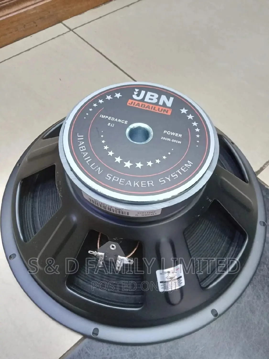 JBN Midrange Speakers