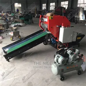 Green Hay Baling Wrapping Machine Forage