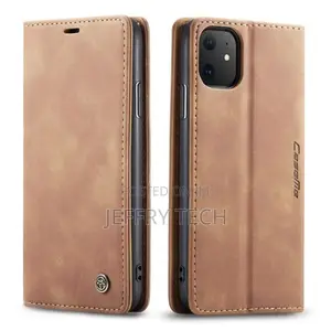iPhone 11, Caseme Wallet Case – Brown