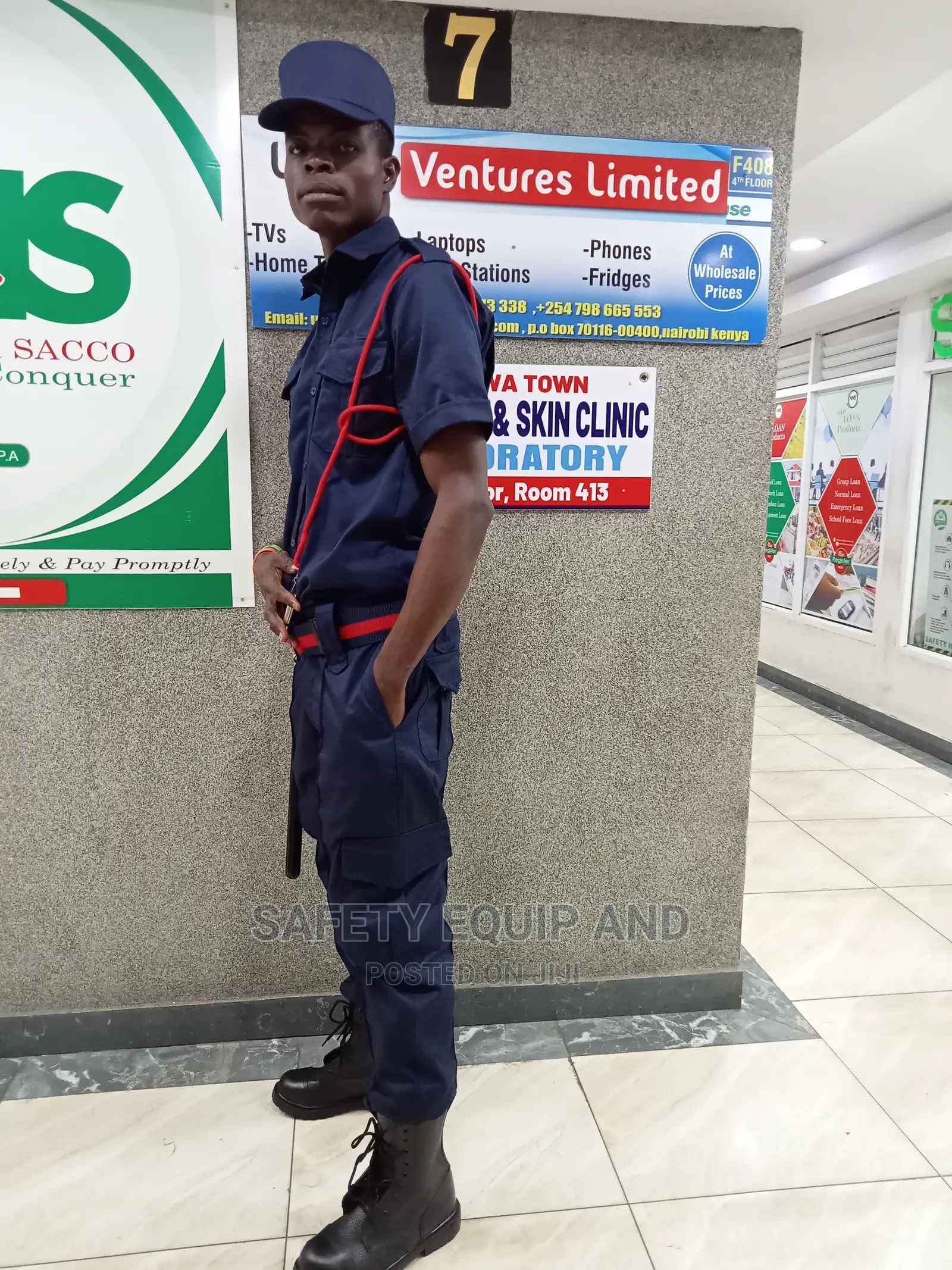 Navy Blue Security Uniform