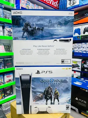PS5 Standard 825GB God of War Ragnarok Bundle Console - New