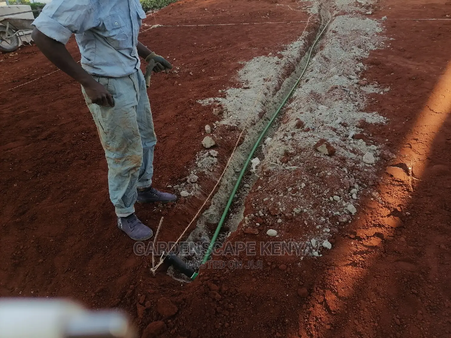 Pop Up Irrigation System Installation.