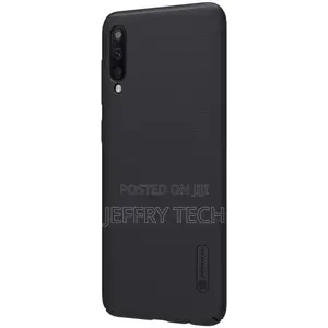 Nillkin Back Cover for Samsung Galaxy A50 (Poly Carbonate/Bl
