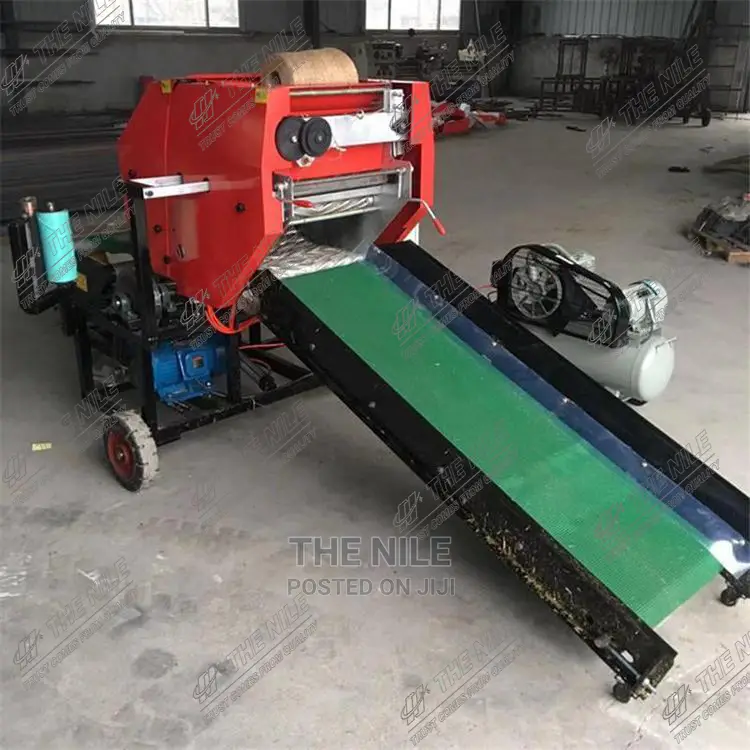 Automatic Maize Straw Baling and Wrapping Machine