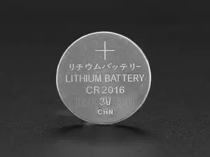 CR2016 Lithium Coin Cell Battery