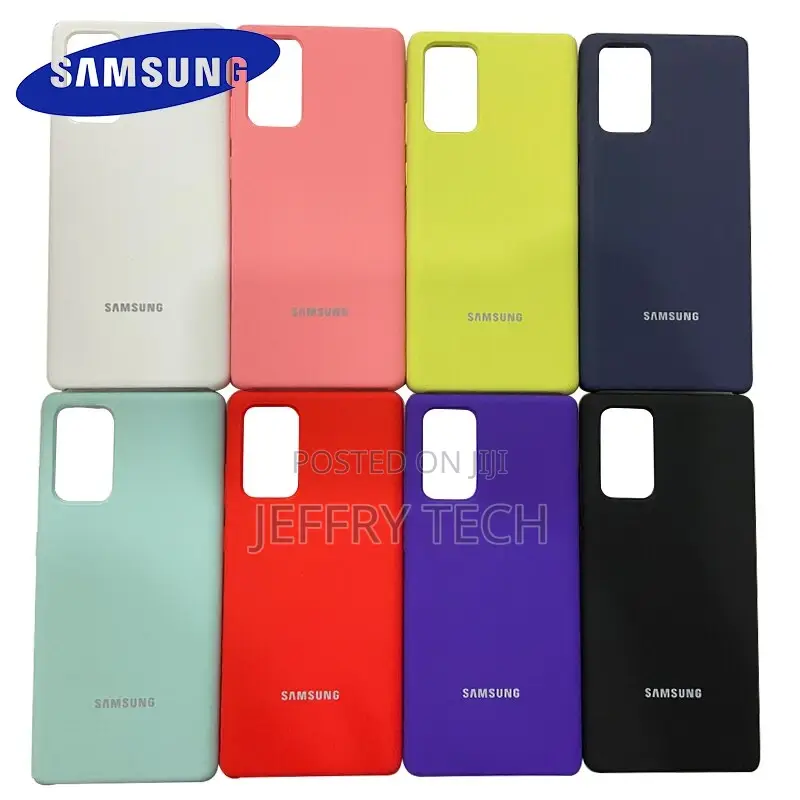 Samsung Galaxy S20 Ultra Note 10 Plus Silicone Cover Soft-To