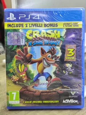 Ps4 Crash Bandicoot Nsane Trilogy 3(New)