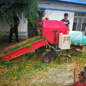 Green Storage Straw Automatic Baling Machine