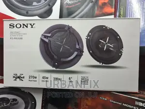 Sony 6 Inch 3 Way Midrange Speakers