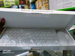 White, Wireless Mini Keyboard,