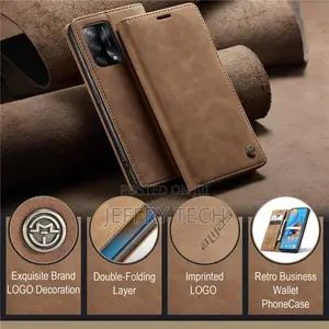 OPPO Reno 7/6 5G A96 A76 5G Wallet Case Shockproof Leat