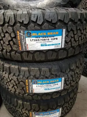 LT 265/70 R16 Black Bear Tyres 10 PR