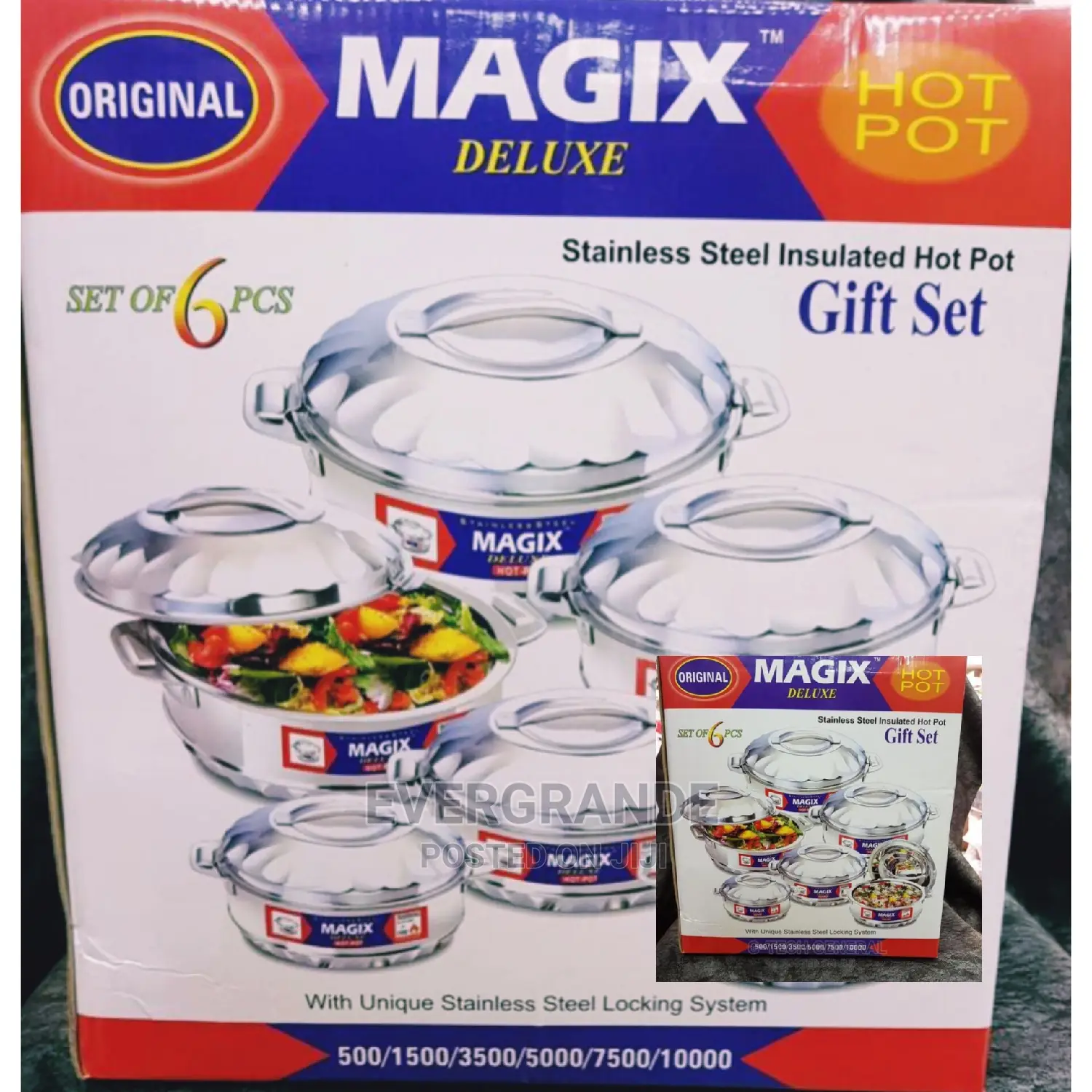 Set of 6 Magix Hot Pot