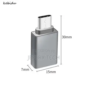 USB-C 3.1 Male Type C to USB OTG 3.0A Adapter Female Connect