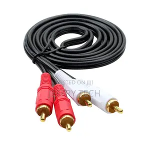 Dual RCA Audio Cable 2RCA Male to 2RCA Male Stereo 1.5M