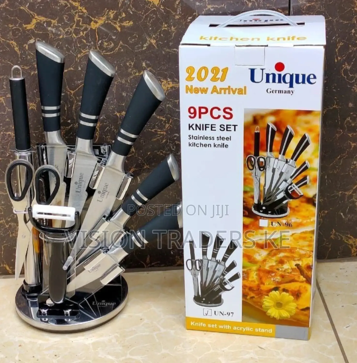 9 Pcs Unique Knife Set