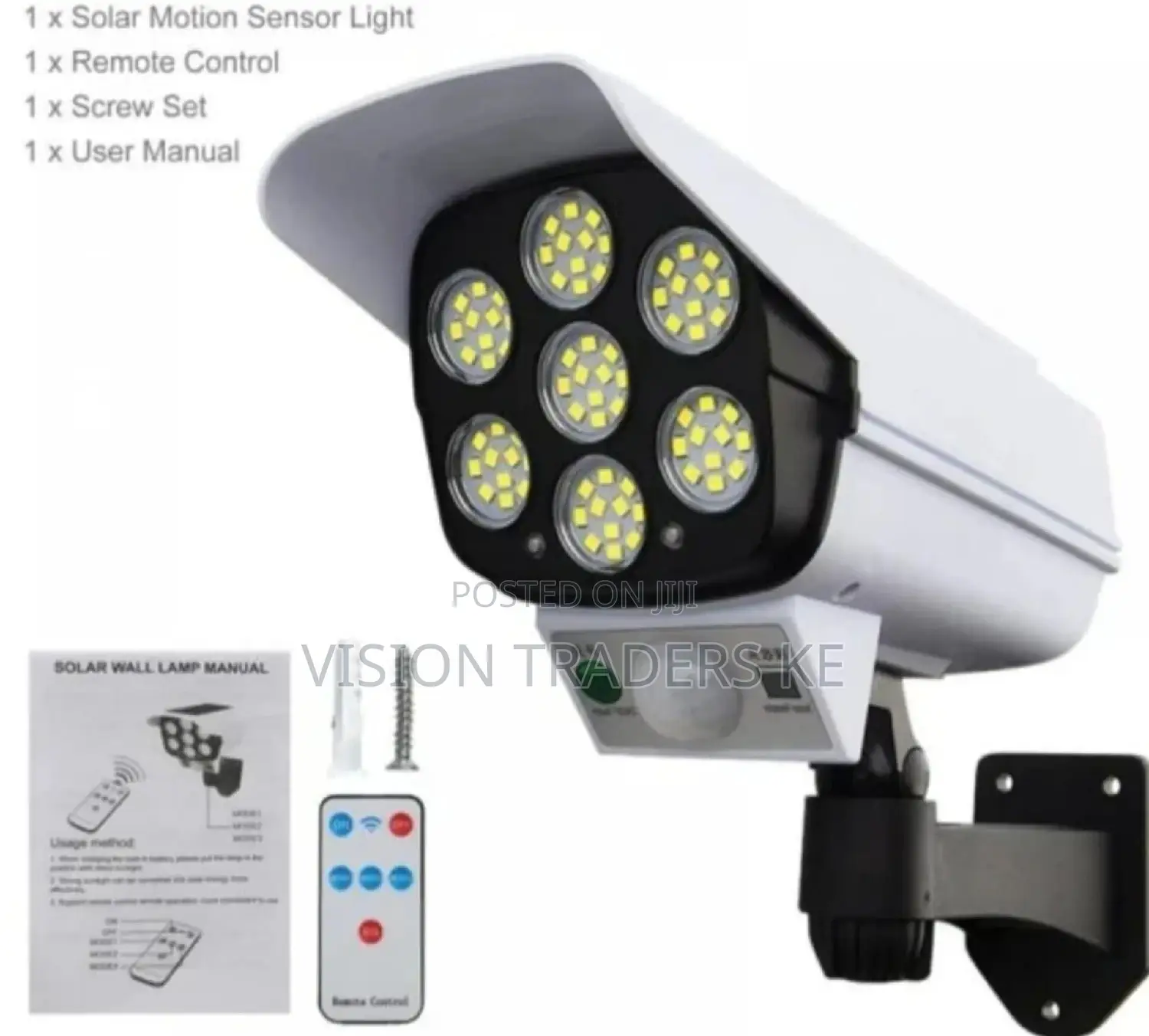 Solar Motion Sensor Light
