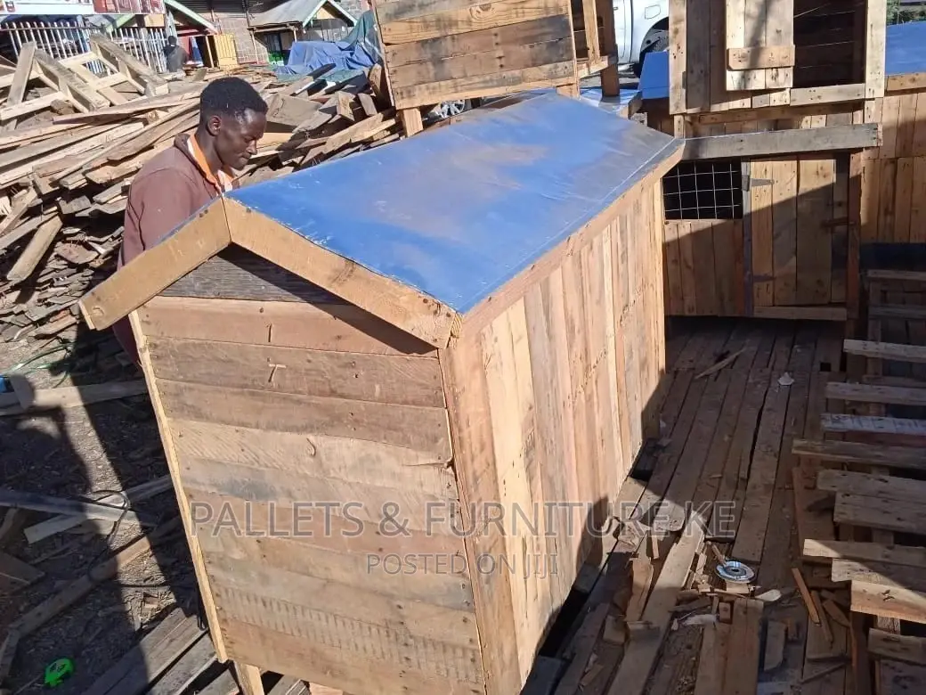 4 Door Chicken Cage