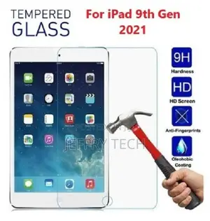 New Apple iPad 10.2 2021 9th Generation HD Tempered Glass Sc