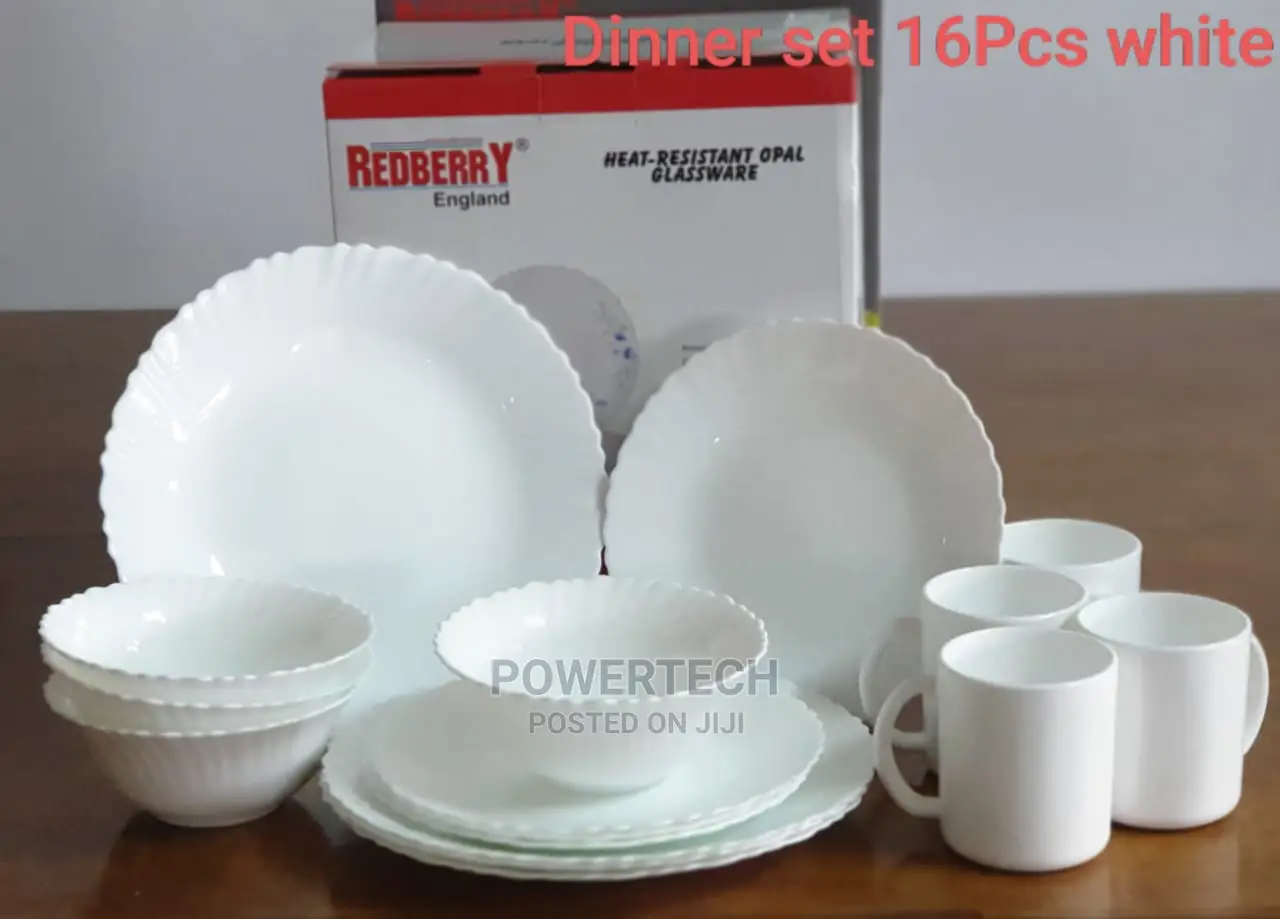 16 Pieces Dinner Set .
