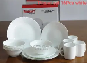 16 Pieces Dinner Set .