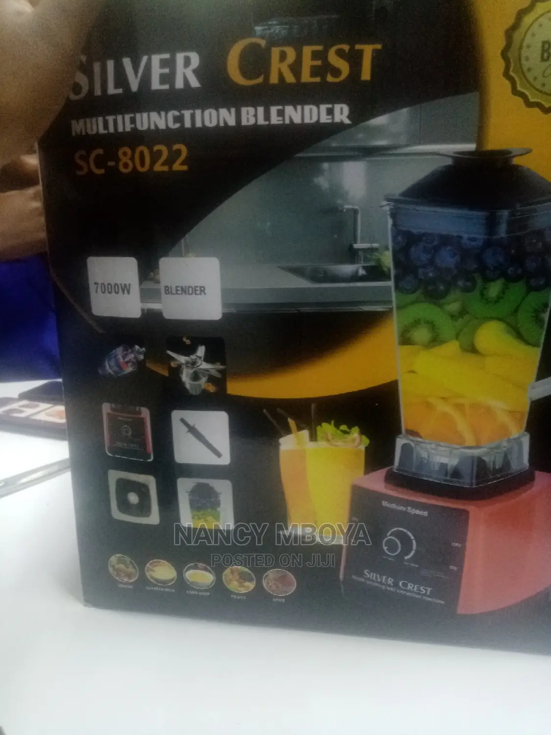 Silver Crest Commercial Blender 7000w 2.5 L Capacity
