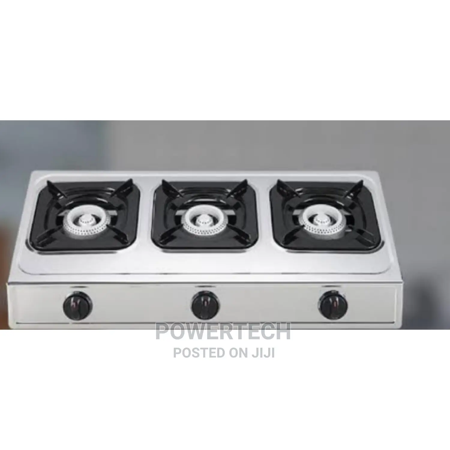 3 Burner Stainless Top