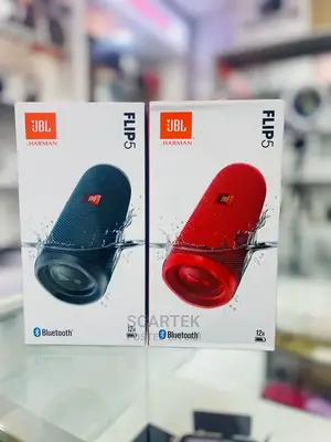 Flip 5 by JBL Harman (Black Red)