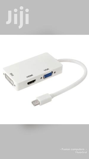 Mini Display Port to HDMI VGA DVI Adapter
