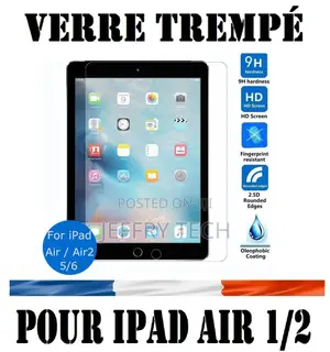 iPad 2/3/4/5/Air/Mini Tempered Glass Protector Film Glass
