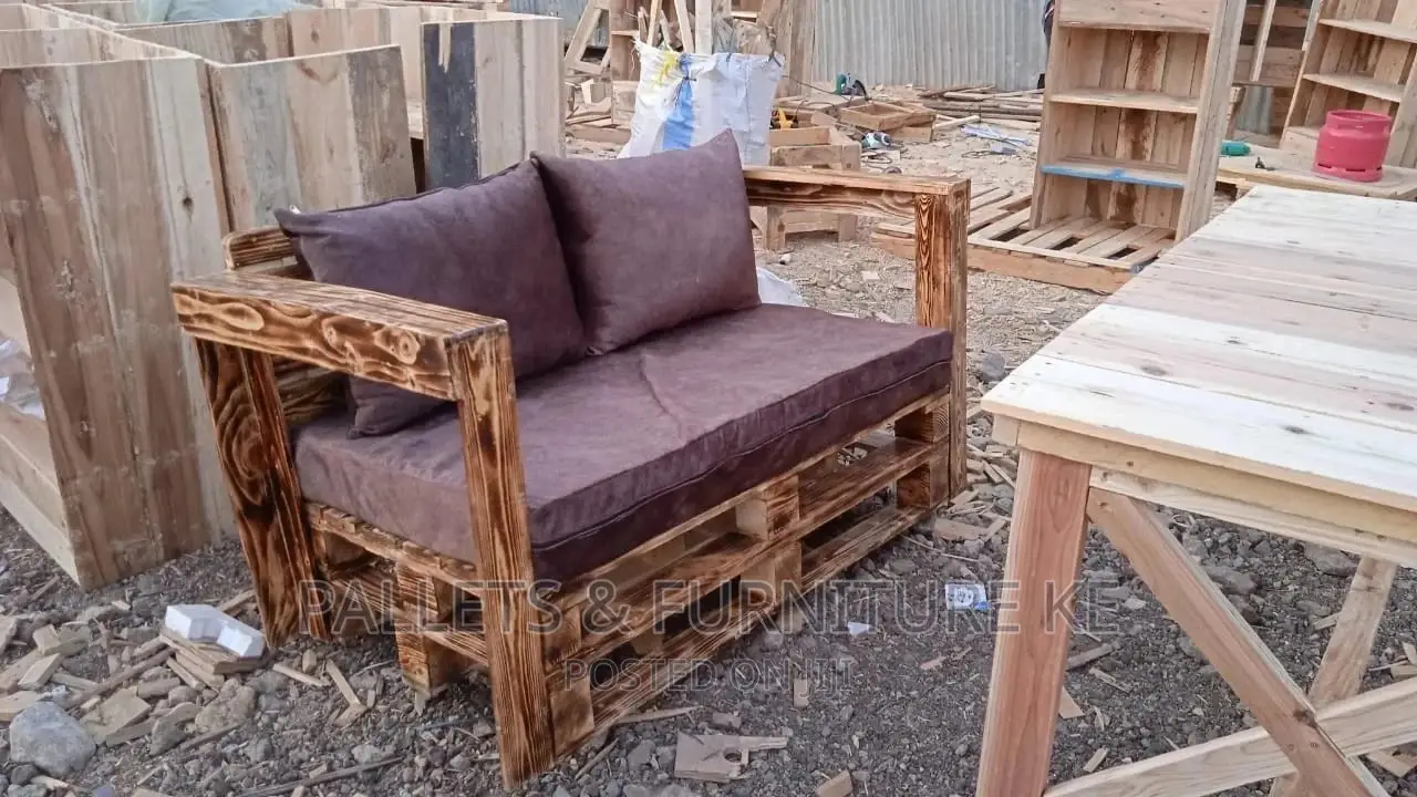2 Seater Pallets Sofa