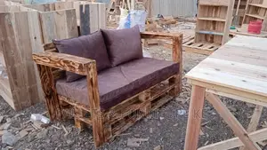 2 Seater Pallets Sofa