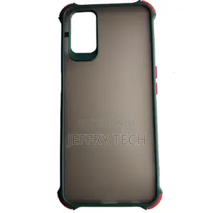 Samsung A52 Smoke Case, Translucent Hard Matte Finish Reinfo