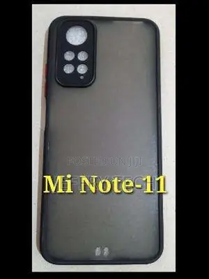 Back Cover for Xiaomi Redmi Note 11 Camera Protection Smoke