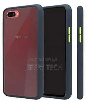 Back Cover for Oppo A1k,C2 Camera Protection Smoke Cover